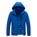 Jaqueta Puffer Masculina Com Capuz Removível Luxy