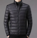 Jaqueta Puffer Masculina Gola Alta Estilosa Hylo