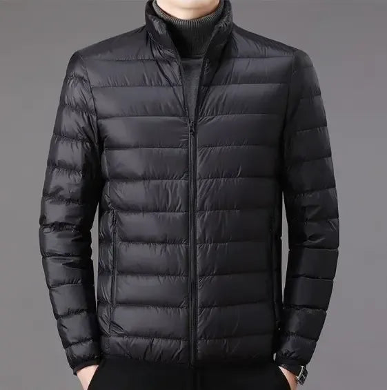 Jaqueta Puffer Masculina Gola Alta Hylo