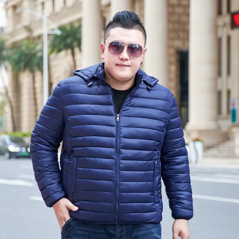 Jaqueta Puffer Masculina Plus Size Nice