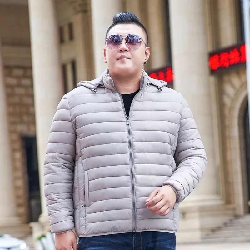 Jaqueta Puffer Masculina Plus Size Nice