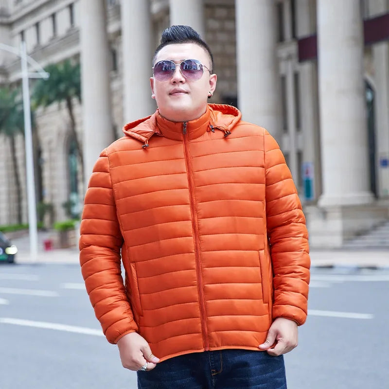 Jaqueta Puffer Masculina Plus Size Nice