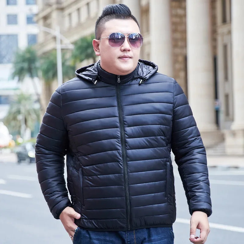 Jaqueta Puffer Masculina Plus Size Nice