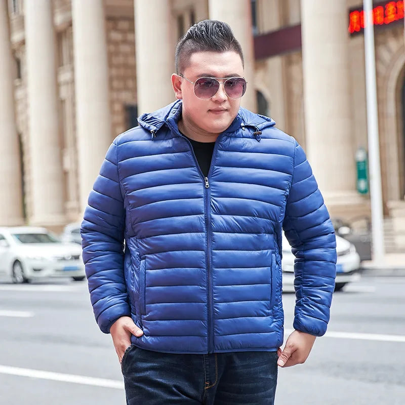 Jaqueta Puffer Masculina Plus Size Nice