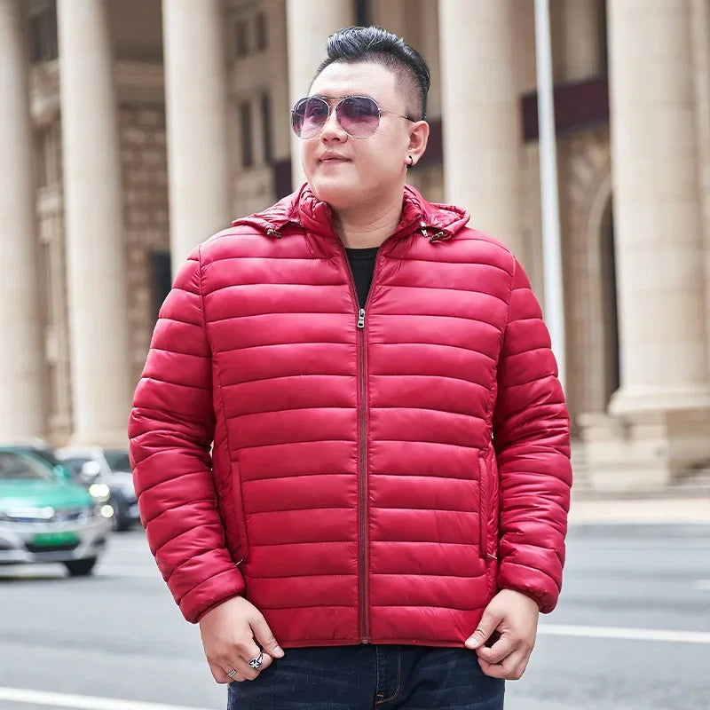 Jaqueta Puffer Masculina Plus Size Nice