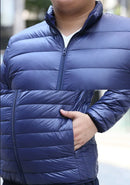 Jaqueta Puffer Masculina Plus Size Nice
