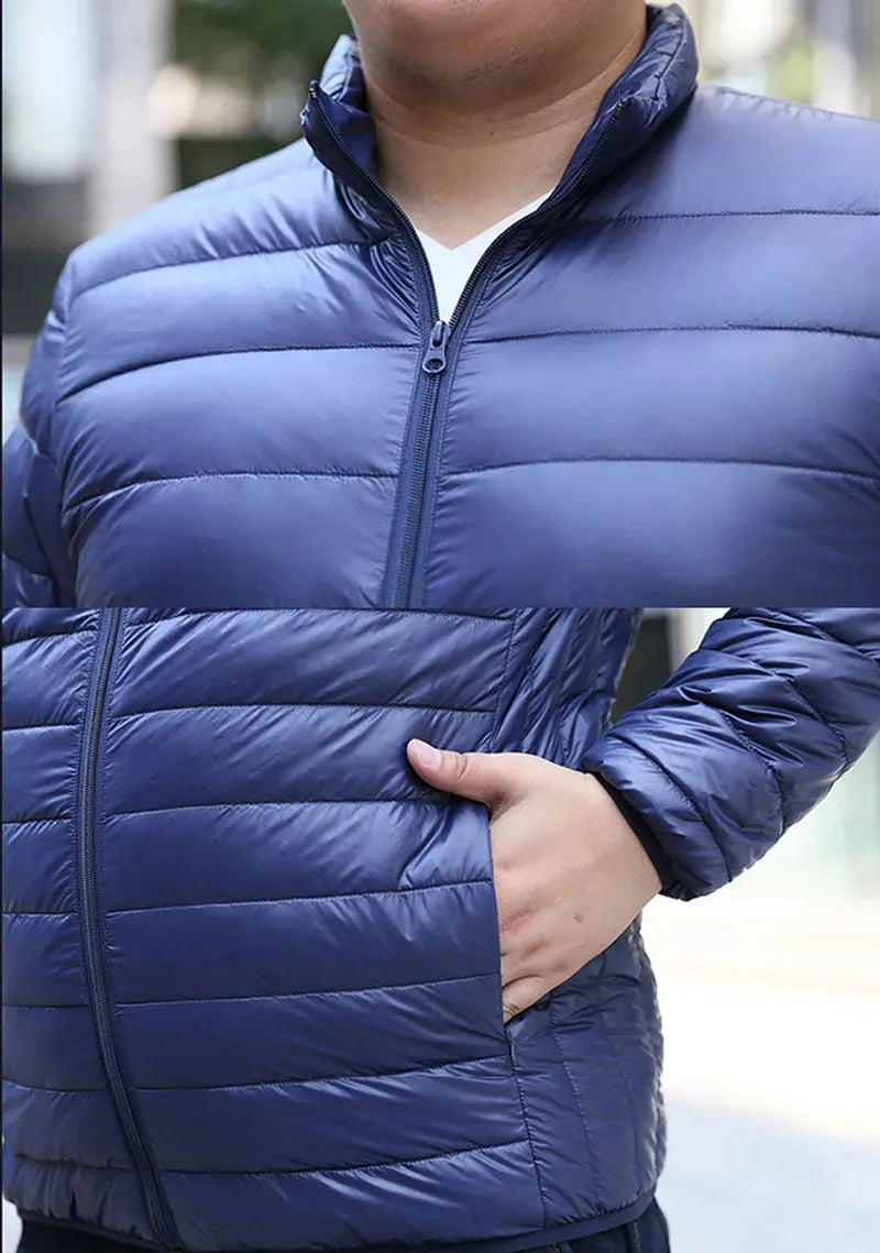 Jaqueta Puffer Masculina Plus Size Nice