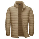 Jaqueta Masculina Puffer Térmica Gola Alta Betti