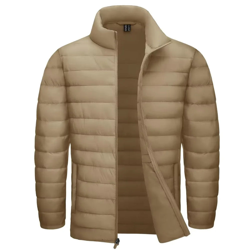 Jaqueta Puffer Masculina Térmica Gola Alta Betti