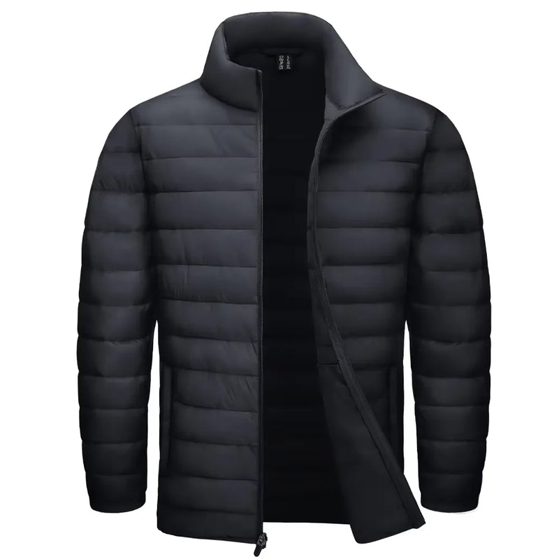 Jaqueta Puffer Masculina Térmica Gola Alta Betti