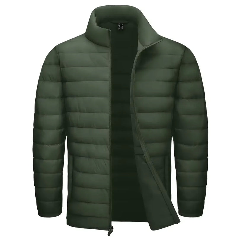 Jaqueta Puffer Masculina Térmica Gola Alta Betti