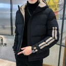 Jaqueta Puffer Masculina com Capuz Bross