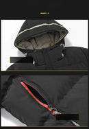 Jaqueta Puffer Masculina com Capuz Bross