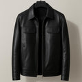 Jaqueta de Couro Masculina Vision preto divello