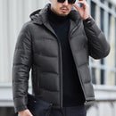 Jaqueta de Couro Masculina Roma