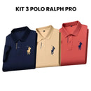 Compre 2 e leve 3 - Camisa Polo Masculina Ralph Pro