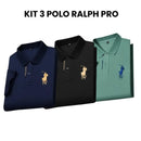 Compre 2 e leve 3 - Camisa Polo Masculina Ralph Pro