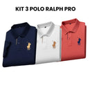 Compre 2 e leve 3 - Camisa Polo Masculina Ralph Pro