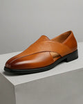 Mocassim Italiano Masculino de Couro Genuíno da Divello