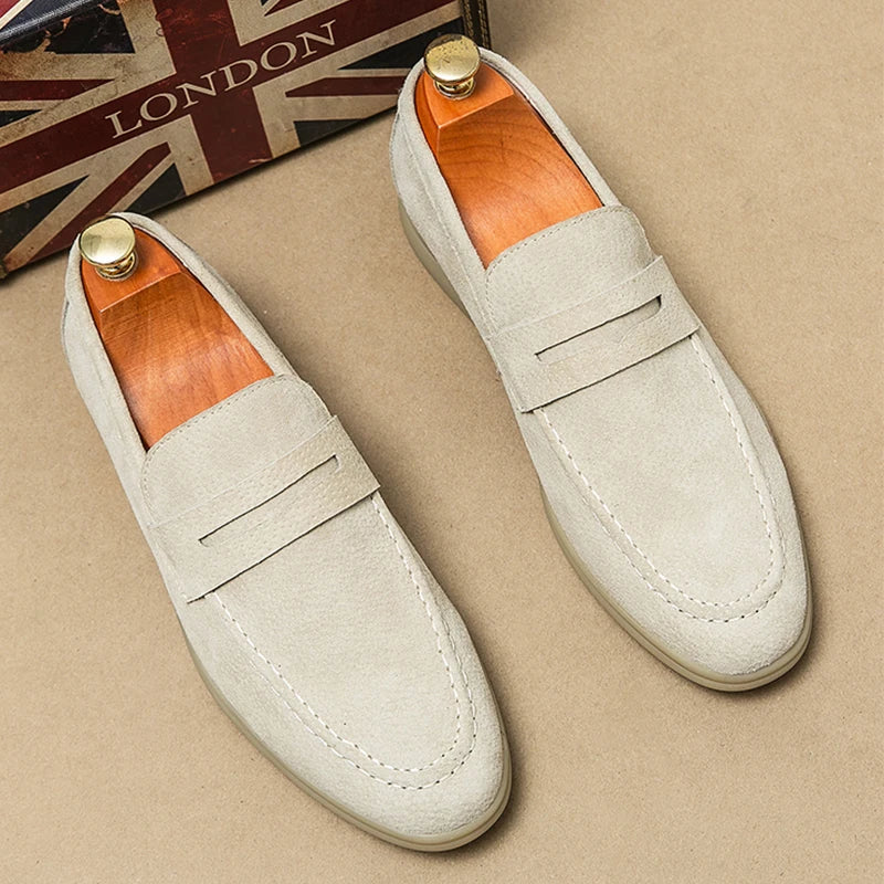 Mocassim Masculino em Camurça Divello