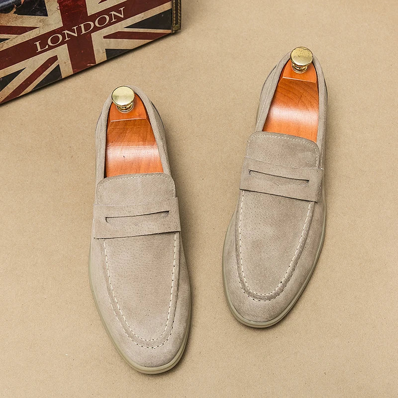 Mocassim Masculino em Camurça Divello