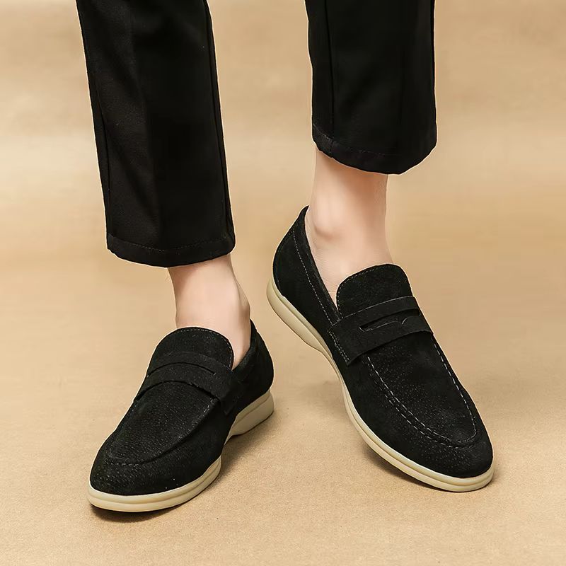 Mocassim Masculino em Camurça Divello