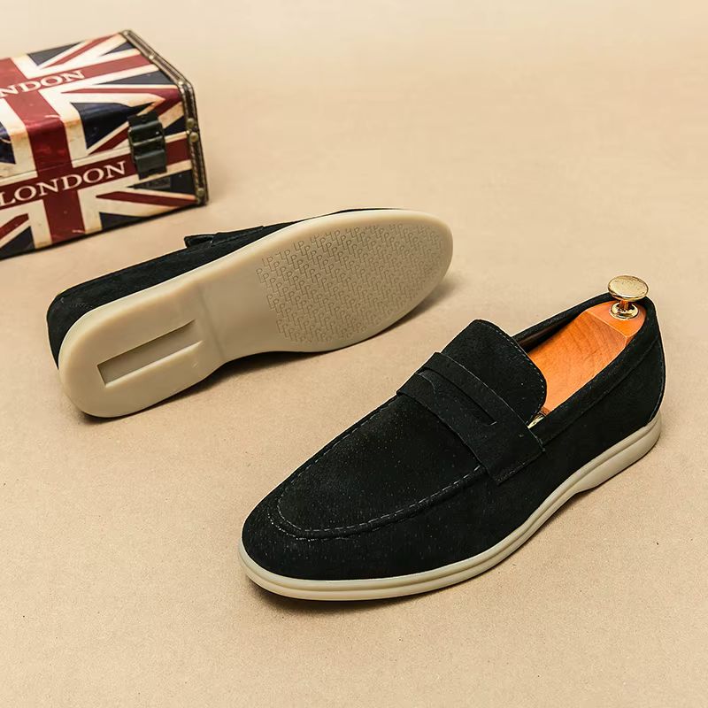 Mocassim Masculino em Camurça Divello