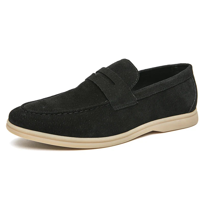 Mocassim Masculino em Camurça Divello