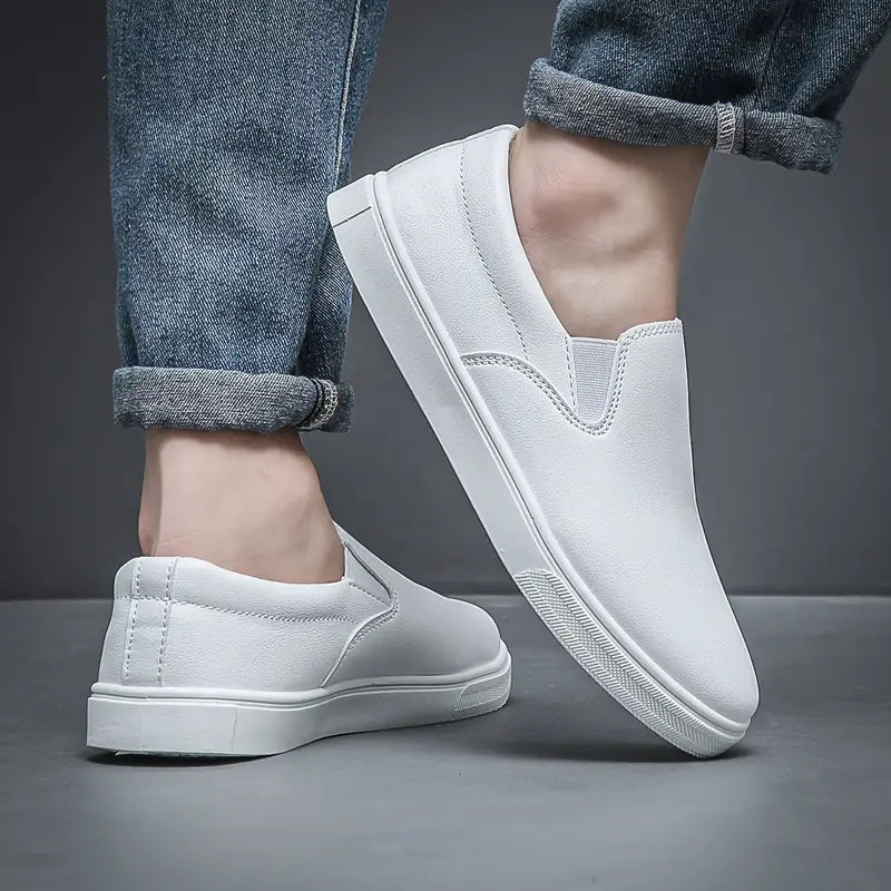 Mocassim Masculino em Couro Styllus