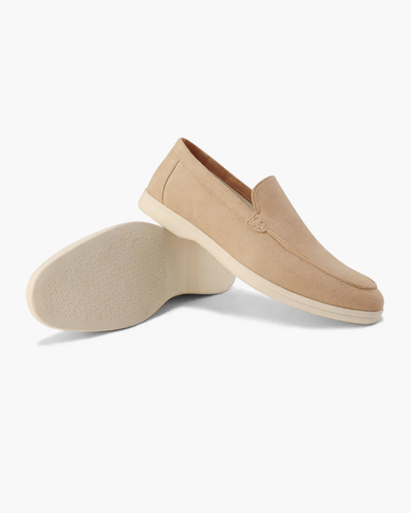 Mocassim Old Money Masculino em Camurça Italiano