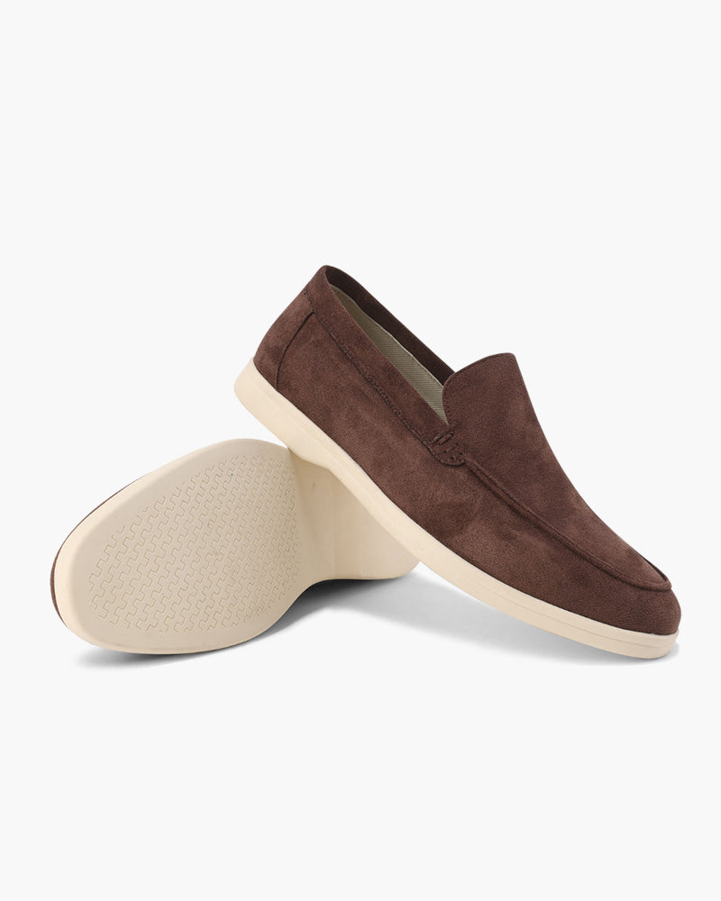Mocassim Old Money Masculino em Camurça Italiano