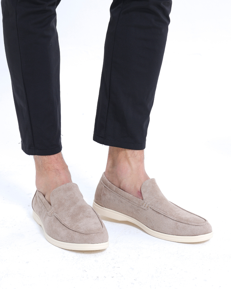 Mocassim Old Money Masculino em Camurça Italiano