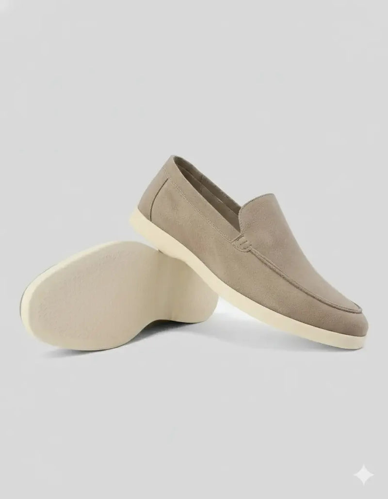 Mocassim Old Money Masculino em Camurça Italiano