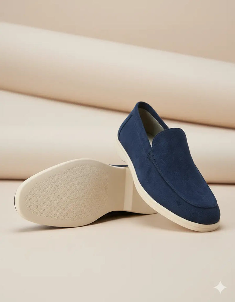 Mocassim Old Money Masculino em Camurça Italiano