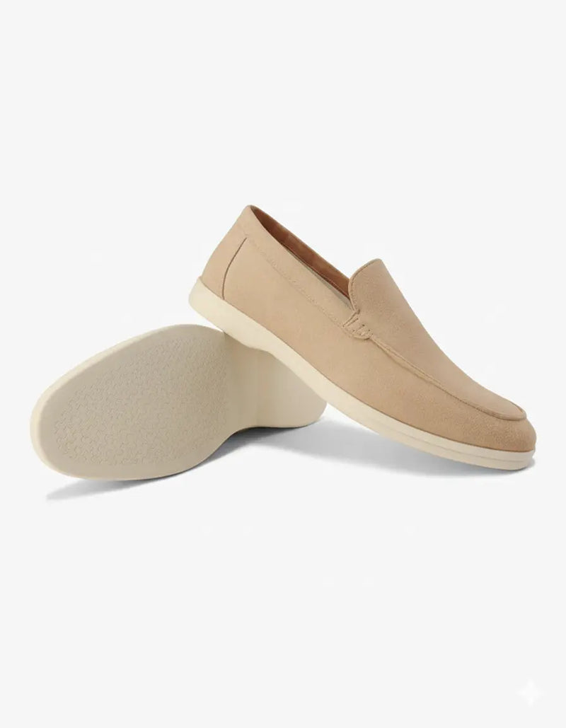 Mocassim Old Money Masculino em Camurça Italiano