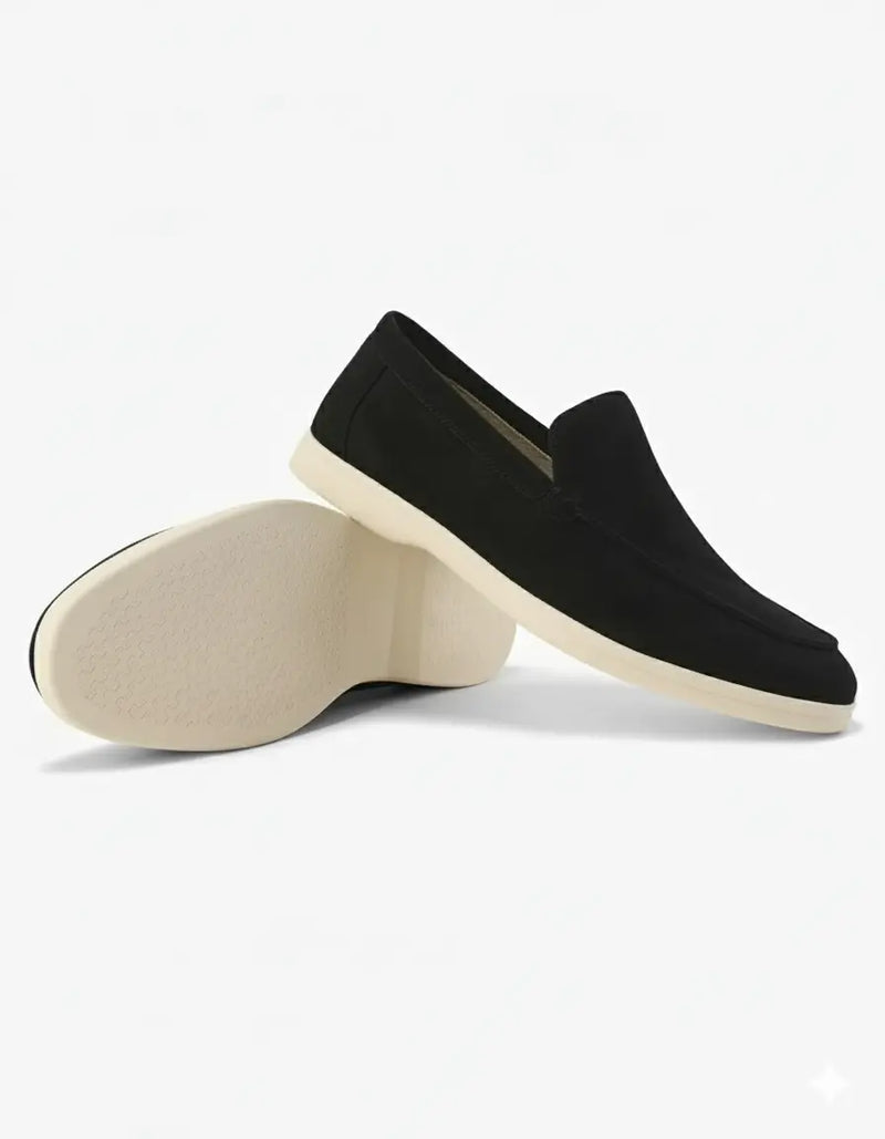 Mocassim Old Money Masculino em Camurça Italiano