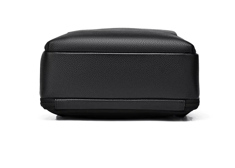 Mochila Masculina de Couro Genuíno Jeep Buluo Pro