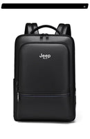 Mochila Masculina de Couro Genuíno Jeep Buluo Pro