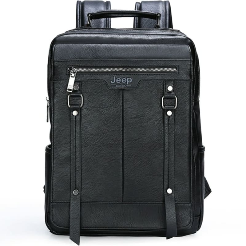 Mochila Masculina para Notebook de Couro Jeep Road