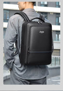 Mochila Masculina de Couro Genuíno Jeep Buluo Pro