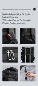 Mochila de Viagem Expansível Notebook Travel Pro