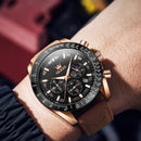 Relógio Casual Multifuncional Luminus