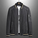 Jaqueta jeans grossa de lã masculina, casacos quentes, jeans de motociclista, outwear clássico solto, roupas de vaqueiro, moda, inverno, 2023