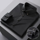Camisa Masculina de Seda Manga Longa Silk