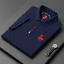 Camisa Polo Masculina azul Foccus