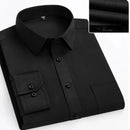 Camisa Social Masculina Plus Size Clássica Fino Ajuste