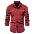 Camisa Manga Longa Person vermelho