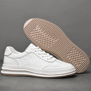 Sapato Masculino de Couro Genuíno branco 2