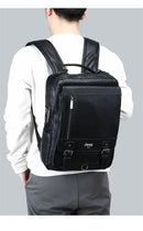 Mochila Executiva Masculina de Couro Jeep Buluo Pro