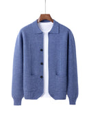 Cardigan Masculino de Lã Australiano
